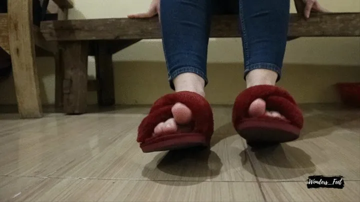 RED SLIPPERS TEASE