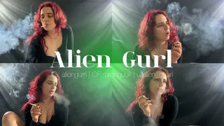 Smoking to get Tired | Alien Girl