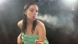 Smoking After Shower