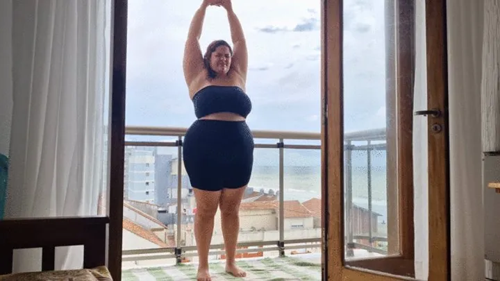 BBW MORNING YOGA ROUTINE