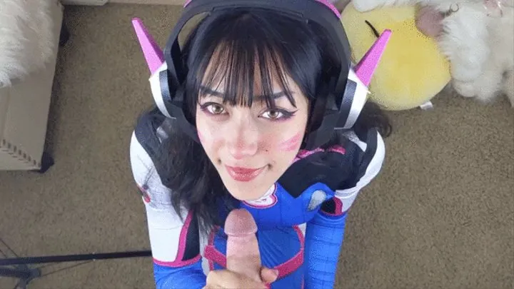 POV Dva Gets A Sloppy Facial