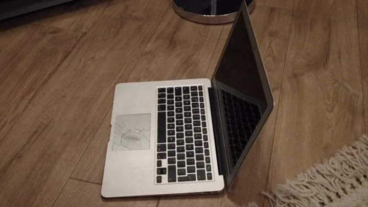 Mac book air destroyed