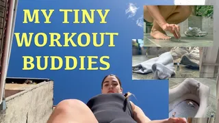 My Tiny Workout Buddies - Giantess Gabriela