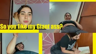 So you like my GIANT ASS, do you? (Latina Giantess Gabriella)