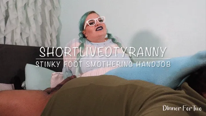 ShortLivedTyranny Stinky Foot Smothering Handjob