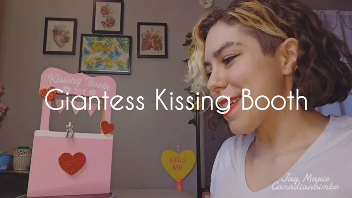 Giantess Kissing Booth