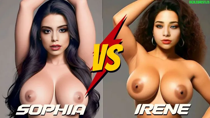 Nasty Naked Female Cagefight: Sophia vs Irene