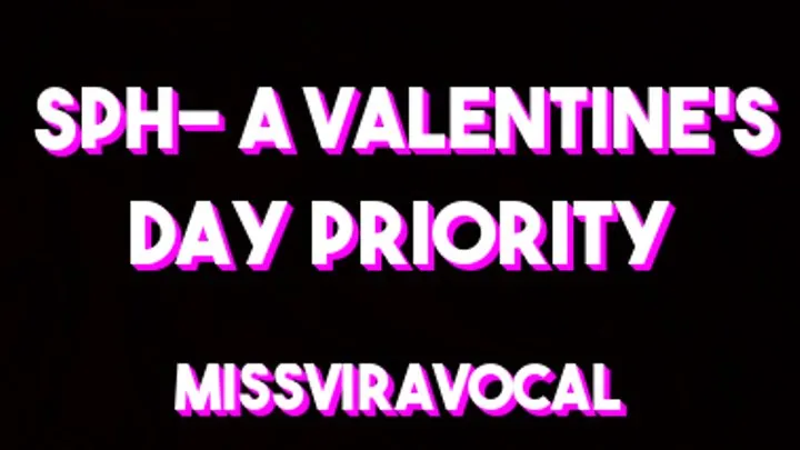 SPH- A Valentine's Day financial priority