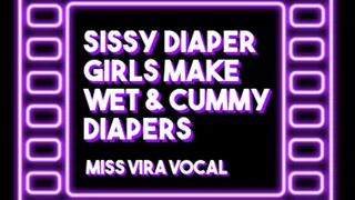 Sissy Princesses Make Wet, Cummy Diapers for 2024