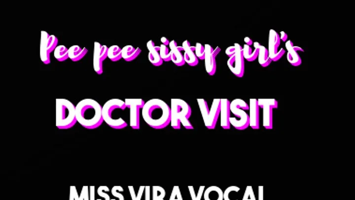 Pee pee diaper girl's doctor visit asmr