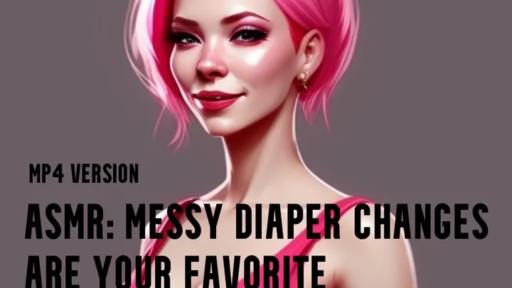 Messy diaper changes are your favorite asmr