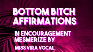 Bottom bitch gets mesmerized-- audio for GAY PORN LOVERS and BOTTOM WHORES