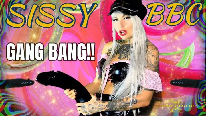 SISSY BBC GANGBANG