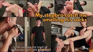 MASTER KENT | MY STEPBRO CAUGHT ME SMELLING HIS GYM SOCKS