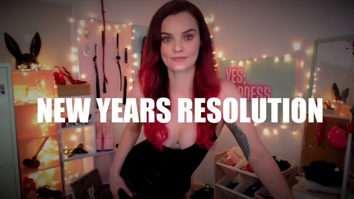 New Years Resolution