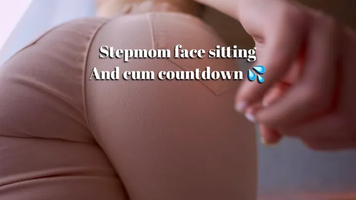 Taboo! Stepmom Facesitting and Cum Countdown! Jeans Fetish