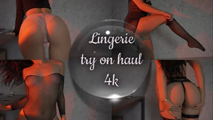 Lingerie and Stockings Try On Haul ! GFE