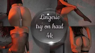 Lingerie and Stockings Try On Haul ! GFE