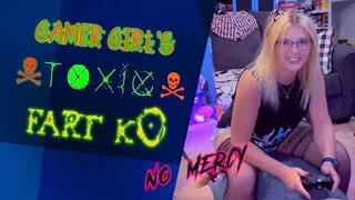 !! Gamer Girls Toxic Fart KO! My Eggy Farts Made Him Literally Black Out THREE TIMES!!