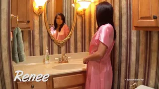 Renee 5 Minute Nude Bathroom Tease