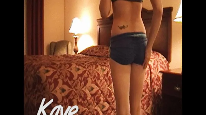 Kaye's 14 Minute Nude Strip Tease & Bed Tease