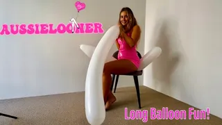 Long Balloon Pops