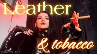 Leather & tobacco seduction POV