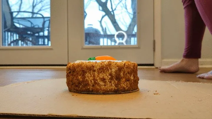 Thea Barefoot Crushes Whole Carrot Cake