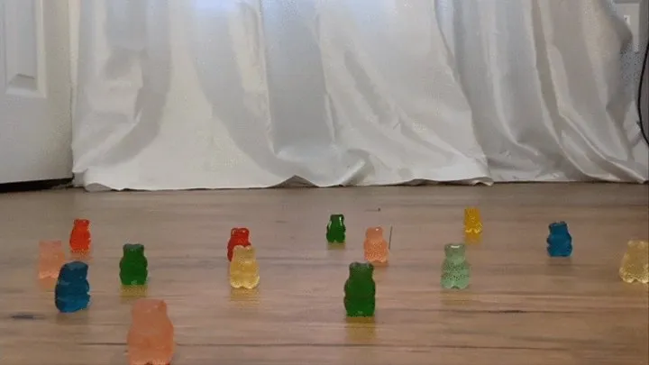 Gummy Bear Foot Crush