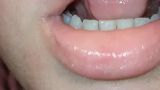 Teasing you with my uvula