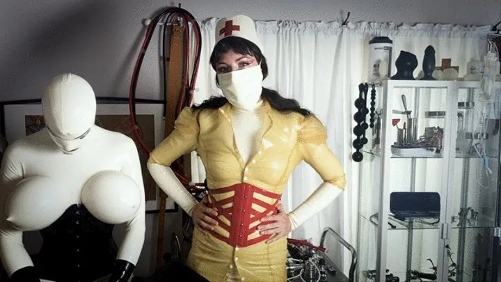 Rubberdoll Silicone Pussy Gynecology Exam