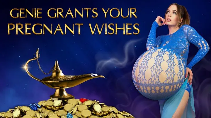 Genie Grants Your Pregnant Wishes - Rapid Pregnancy Inflation