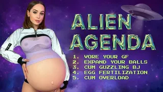 Alien Agenda (Vore, Cumflation, Ball Expansion, Belly Expansion)