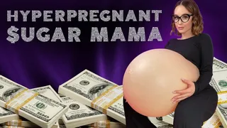 Hyperpregnant Sugar Step-mama - Scientist Pregnant with Multiples