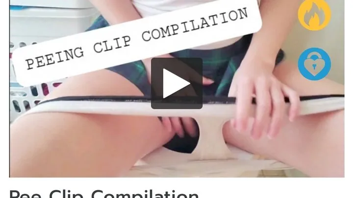 Pee Clip Compilation - Sweet nectar