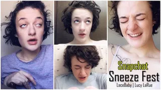 Snapchat Sneeze Fest