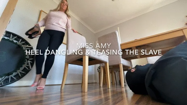 Heel Dangling & Teasing The Slave