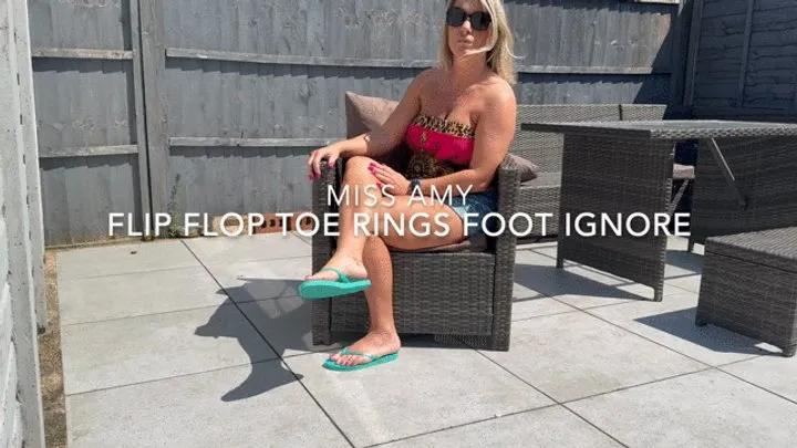 Flip Flop Toe Rings Foot Ignore