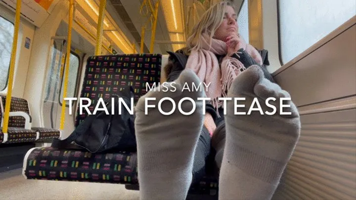 Train Foot Tease