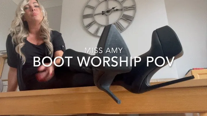 Boot Worship POV