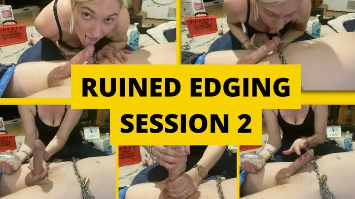 Chastity Unlock Ruined Edging Session