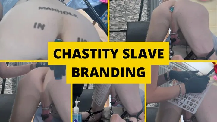 Chastity Slave Branding