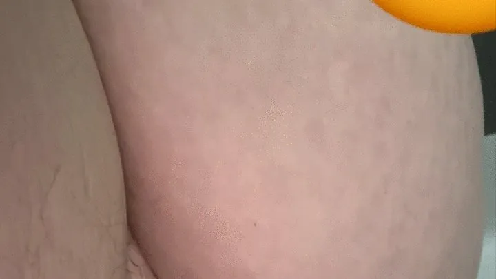 Making myself cum while inflated