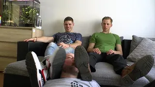 Worship Threesome - Sneakers and Socks