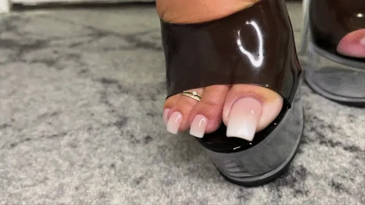 POV Prettypediprincess makes me cum twice with her beautiful ombre pedi