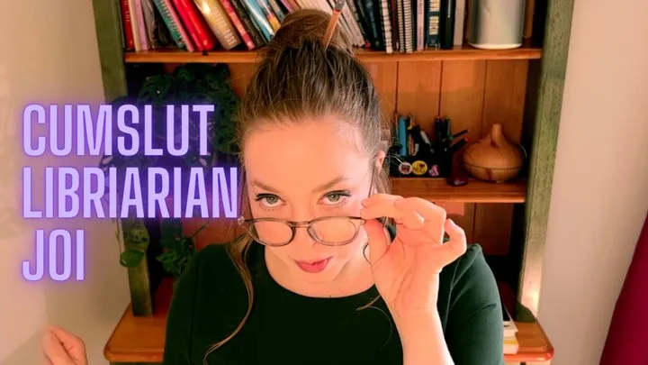 Naughty Librarian Demands You Pay Your Late Fees In Cum