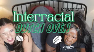 Interracial Dutch oven - No escaping these eggy farts w Scarlettfarts