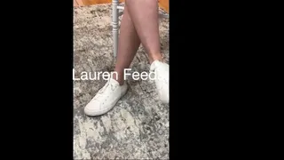 Lauren feeds on tiny men!