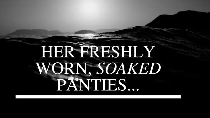 Her Freshly Worn, Soaked Panties