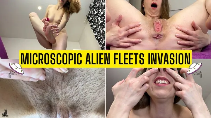 Giantess Mind Control - Microscopic Aliens Fleets Invasion